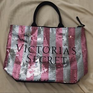 Victoria’s Secret Sequined Tote NWOT